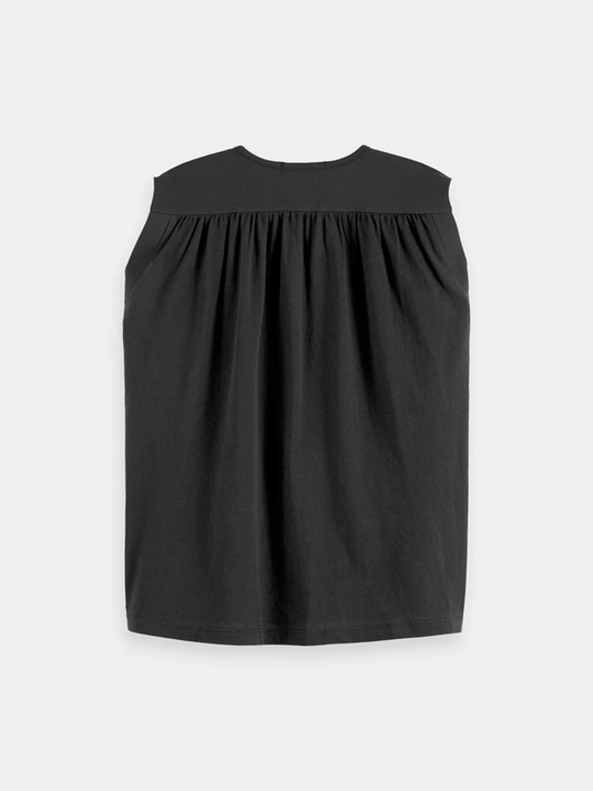 Scotch and Soda Drapey V-Neck Top