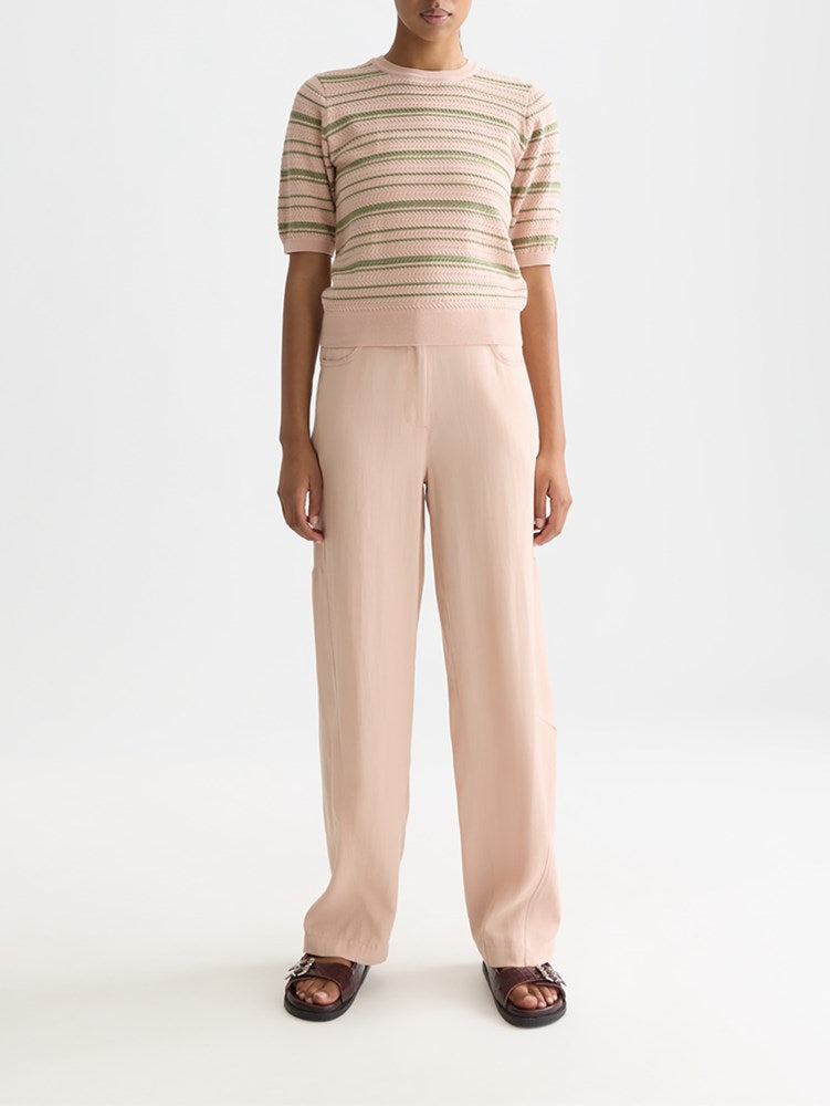 Load image into Gallery viewer, Scotch &amp; Soda Womens Striped Knitted T-Shirt
