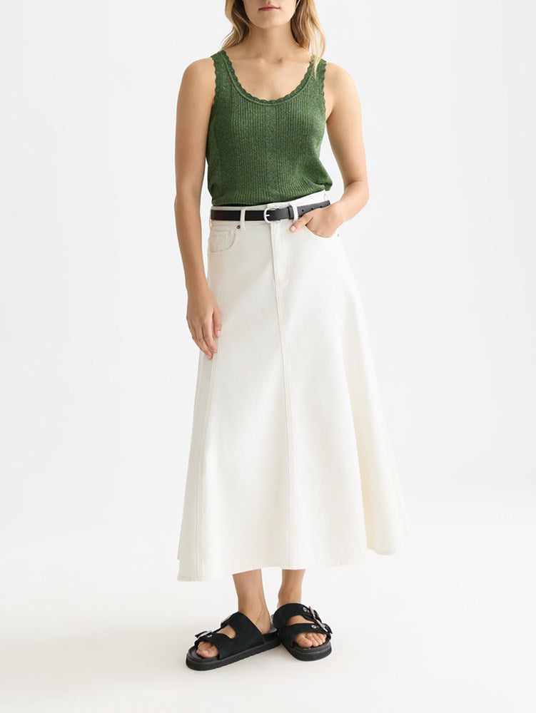 Load image into Gallery viewer, Scotch &amp; Soda Womens Metallic Ribbed Tank
