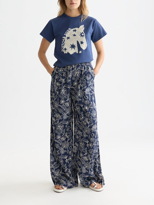Scotch & Soda Womens Artwork T-Shirt