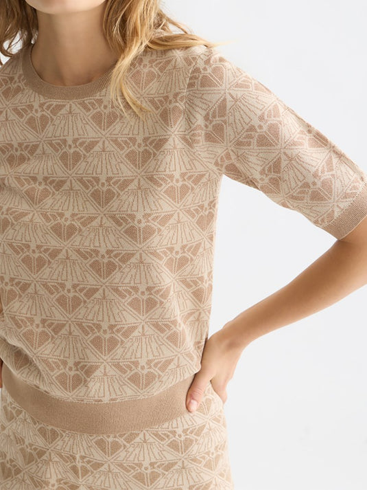 Scotch & Soda Womens Jacquard Pullover