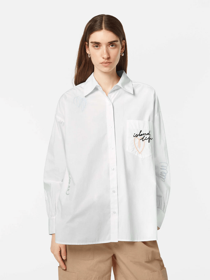 Load image into Gallery viewer, Scotch and Soda Embroidered Poplin Shirt
