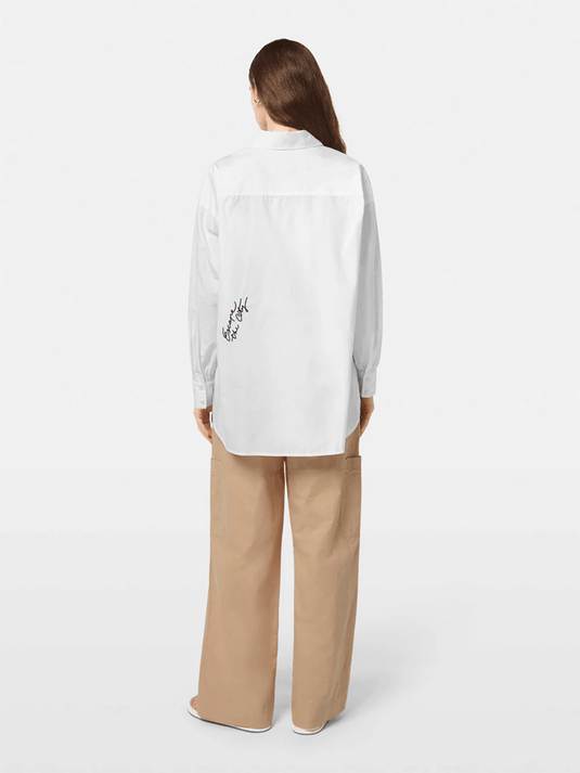 Scotch and Soda Embroidered Poplin Shirt