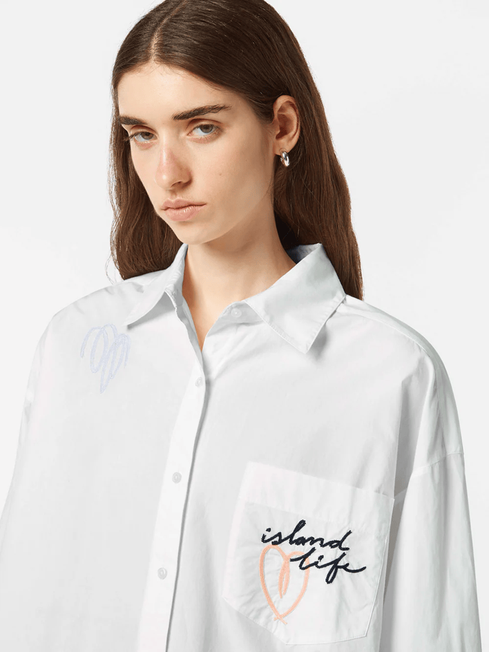 Load image into Gallery viewer, Scotch and Soda Embroidered Poplin Shirt
