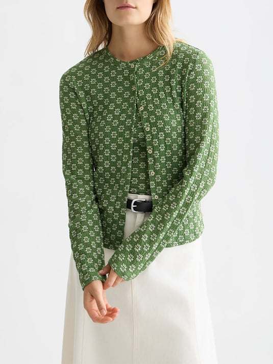 Scotch & Soda Womens Button Up Long-Sleeved T-Shirt
