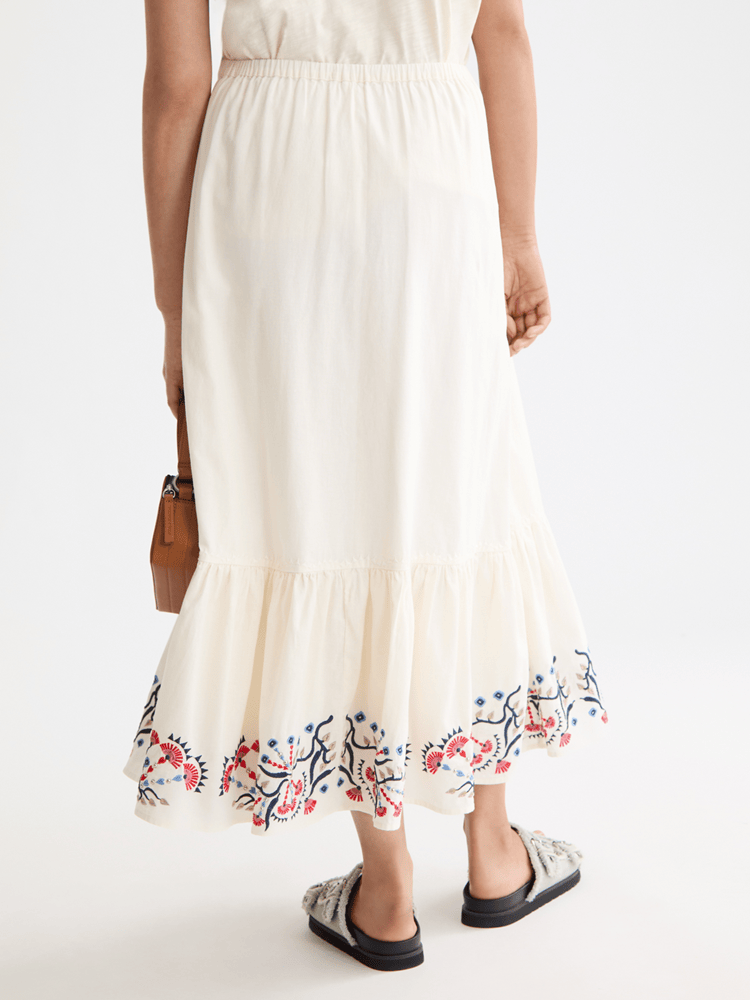 Load image into Gallery viewer, Scotch &amp; Soda Womens Embroidered Maxi Skirt
