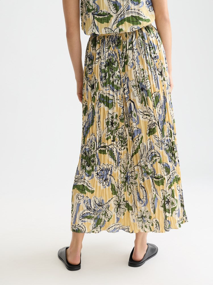 Load image into Gallery viewer, Scotch &amp; Soda Womens Printed Micro Pleat Skirt
