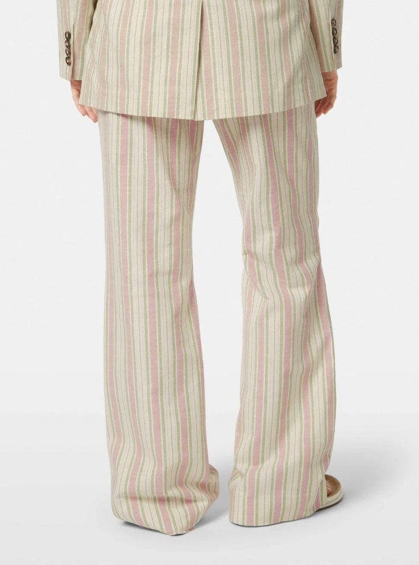 Load image into Gallery viewer, Scotch &amp; Soda Womens Lurex Striped Cotton Blend Pant
