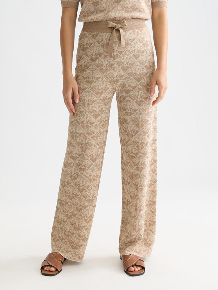 Load image into Gallery viewer, Scotch &amp; Soda Womens Jacquard Knitted Pants
