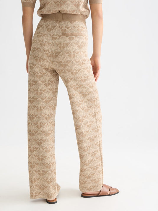 Scotch & Soda Womens Jacquard Knitted Pants