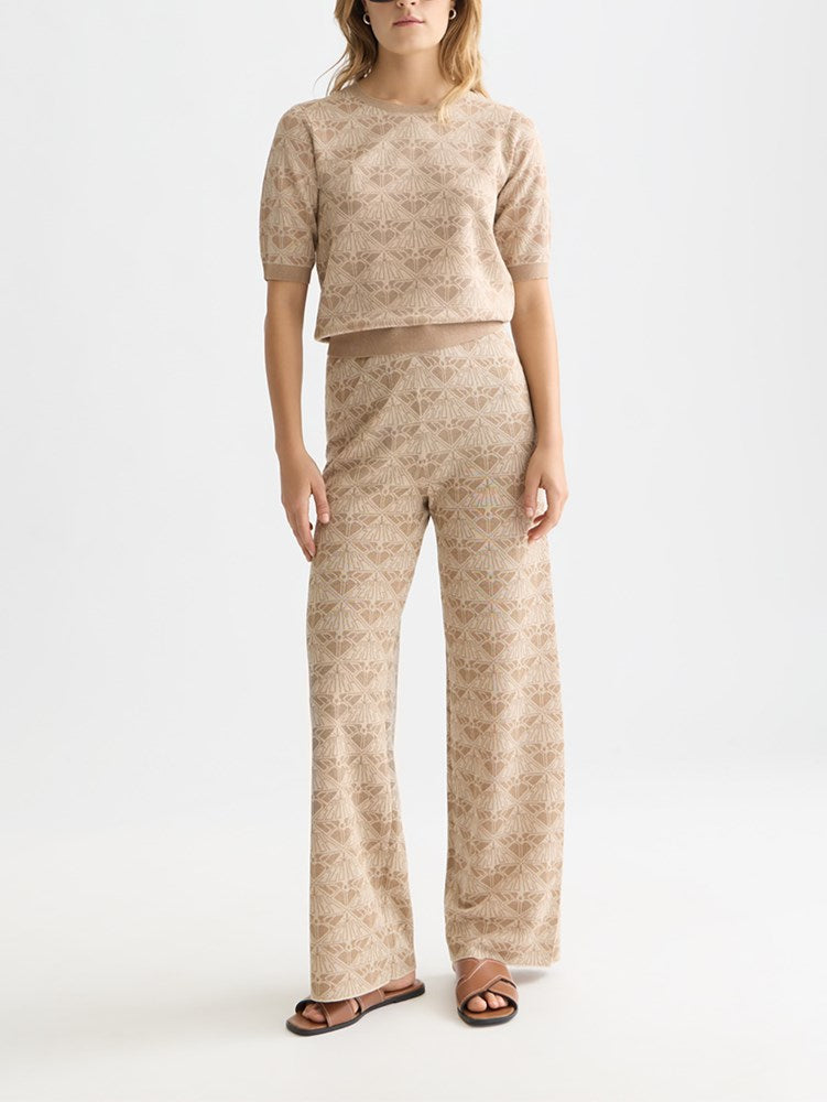 Load image into Gallery viewer, Scotch &amp; Soda Womens Jacquard Knitted Pants
