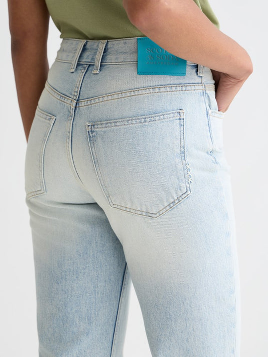 Scotch & Soda Womens Glow Bootcut Jeans