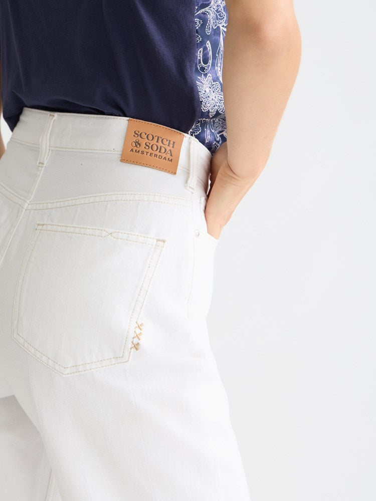 Load image into Gallery viewer, Scotch &amp; Soda Womens Ripple Straight-Fit Jeans
