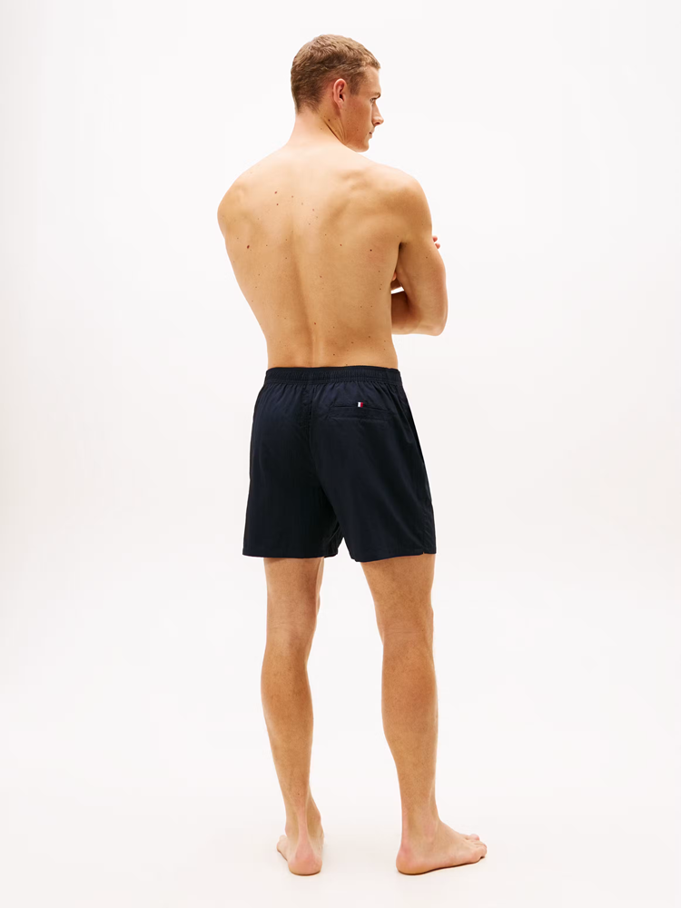 Load image into Gallery viewer, Tommy Hilfiger Mens Hilfiger Flag Mid Length Swim Shorts
