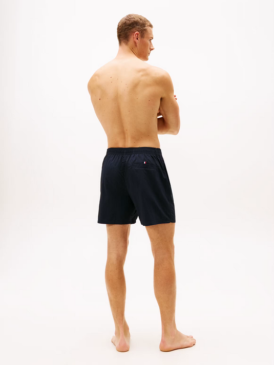 Tommy Hilfiger Mens Hilfiger Flag Mid Length Swim Shorts