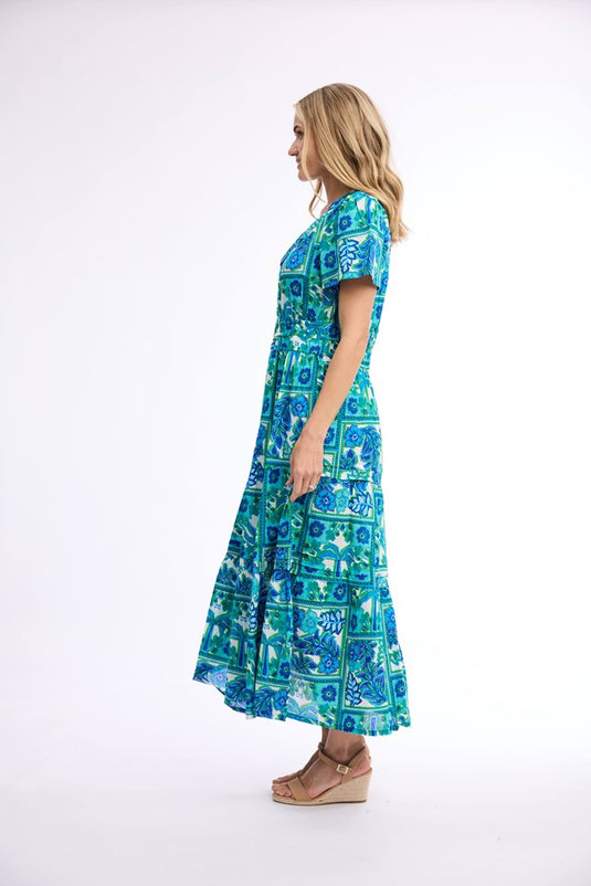 Orientique Womens  Vieux Port Maxi Dress
