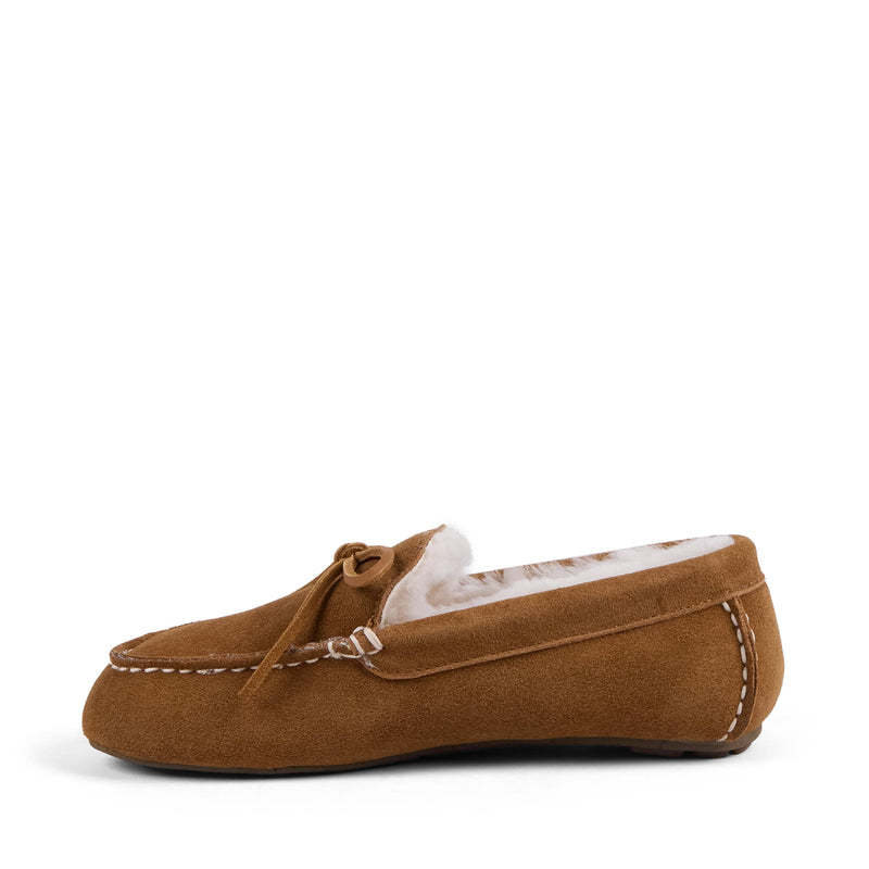 Load image into Gallery viewer, Emu Womens Sandrine Slippers - Chestnut
