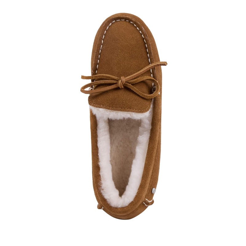 Load image into Gallery viewer, Emu Womens Sandrine Slippers - Chestnut

