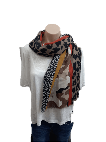 Load image into Gallery viewer, Corfu Womens 100% Polyester Scarf

