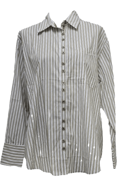 Corfu Women Cotton Print Shirt