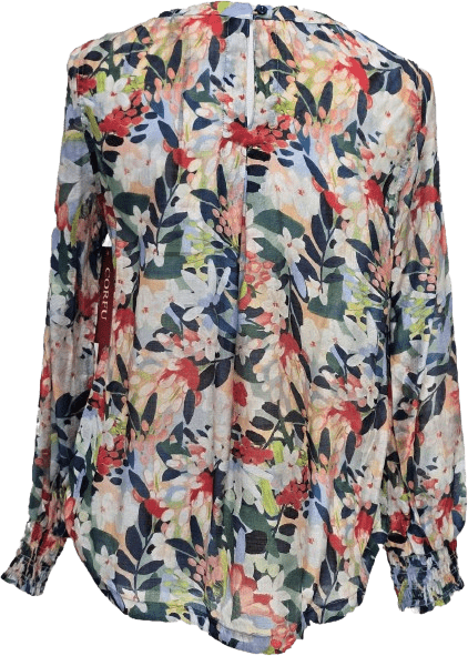 Load image into Gallery viewer, Corfu Womens Soft Print Top
