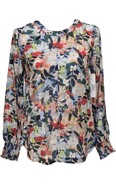 Load image into Gallery viewer, Corfu Womens Soft Print Top
