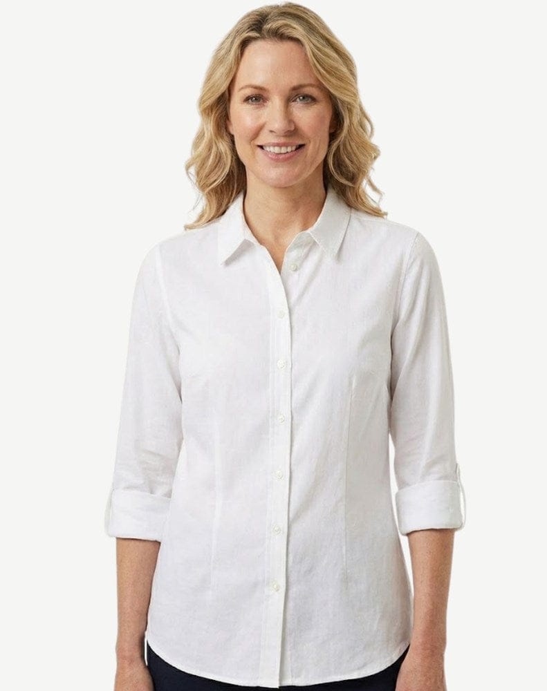 Load image into Gallery viewer, Corfu Womens Oxford Cotton Rich Shirt
