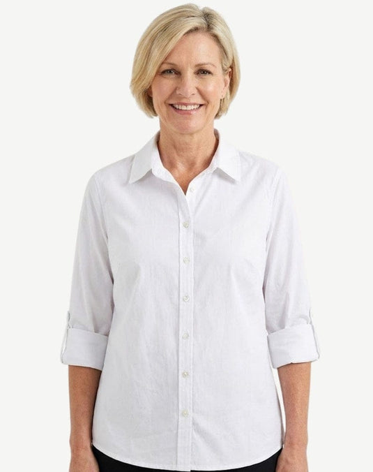 Corfu Womens Oxford Cotton Rich Shirt