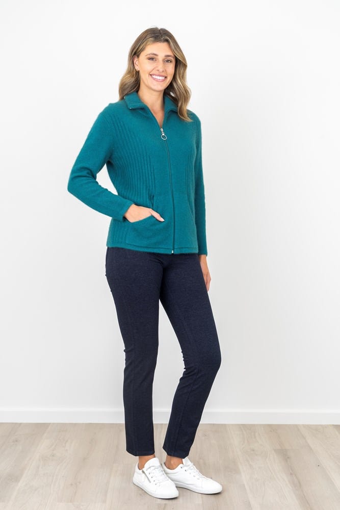 Load image into Gallery viewer, Maglia Womens Merino Wool &amp; Angora Jacket
