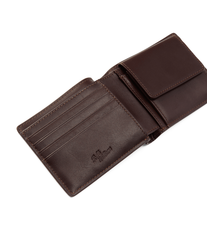 Load image into Gallery viewer, R.M. Williams Bifold Wallet with Pocket - Chestnut
