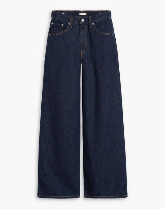 Levis Womens Cinch Baggy Jeans - Reign Of The Rinse