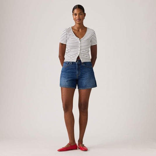 Levis Womens Cinch Mid-Thigh Short - Kiss Goodbye Short