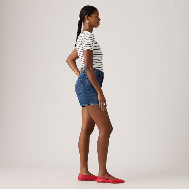 Load image into Gallery viewer, Levis Womens Cinch Mid-Thigh Short - Kiss Goodbye Short

