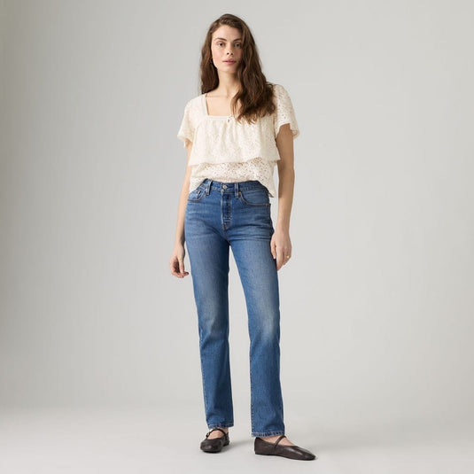 Levis Womens 501 Original Jeans - Array Away