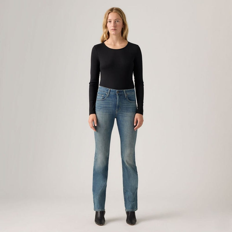 Load image into Gallery viewer, Levis Womens 725 High-Rise Bootcut Jeans - Tore It Up No Dx
