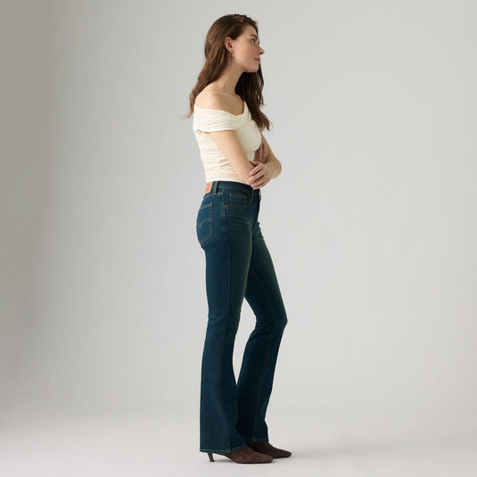 Levis Womens 725 High-Rise Bootcut Jeans - Tint Time