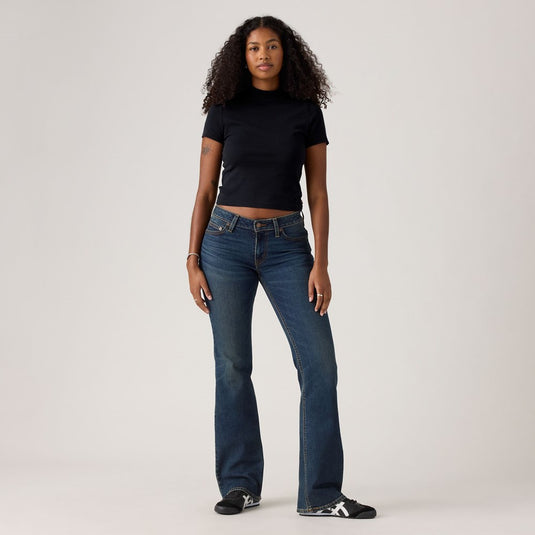 Levis Womens Superlow Boot Jeans - Sweep Down