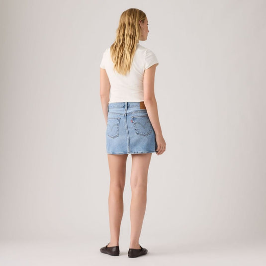 Levis Womens Icon Skirt - Aligned Smoke