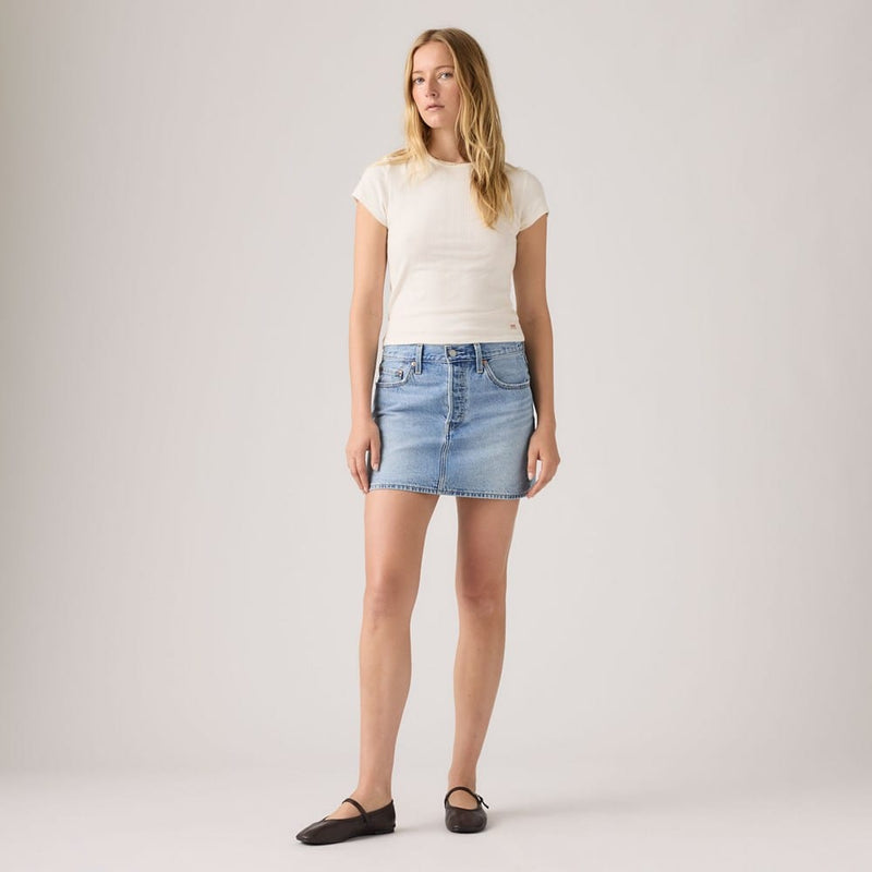Load image into Gallery viewer, Levis Womens Icon Skirt - Aligned Smoke
