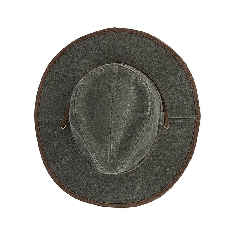 Load image into Gallery viewer, Avenel Hats Pasadena Heavy Washed Cotton Drover - Olive
