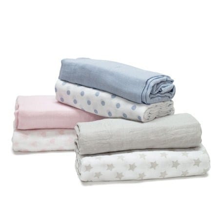 Load image into Gallery viewer, Onkaparinga Baby Muslin Wraps - 2 Pack
