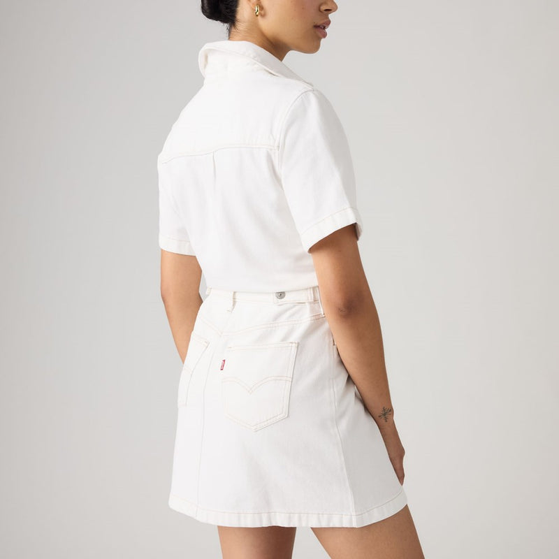 Load image into Gallery viewer, Levis Womens Short Sleeve Logan Western Dress
