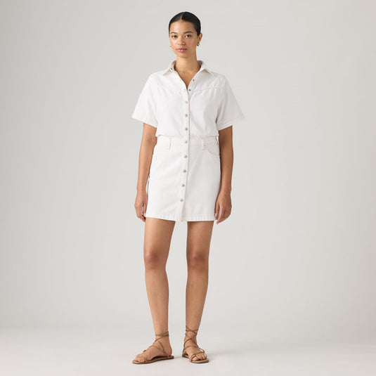 Levis Womens Short Sleeve Logan Western Dress