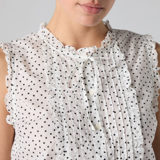 Levis Womens Shelby Sleeveless Slim Blouse