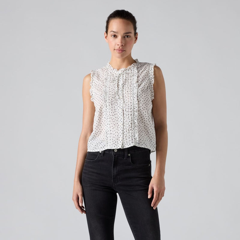 Load image into Gallery viewer, Levis Womens Shelby Sleeveless Slim Blouse
