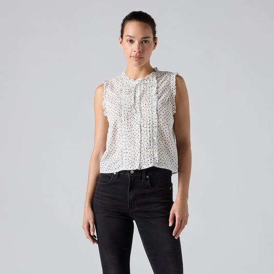 Levis Womens Shelby Sleeveless Slim Blouse