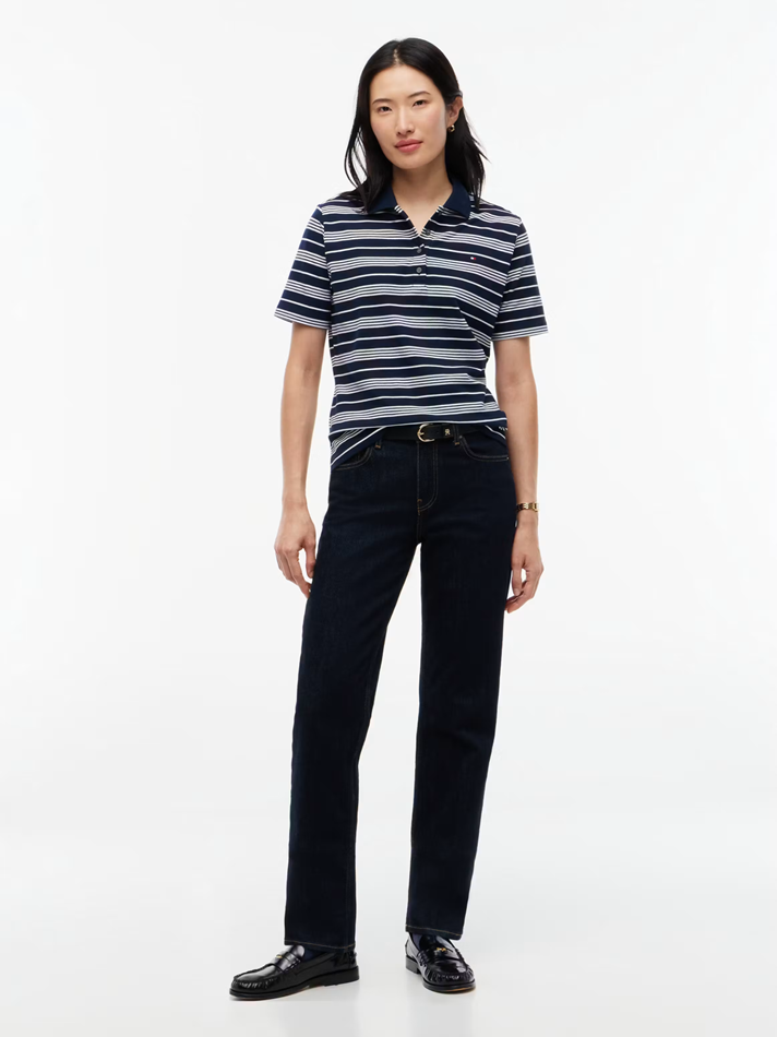Load image into Gallery viewer, Tommy Hilfiger Womens 1985 Collection Striped Polo
