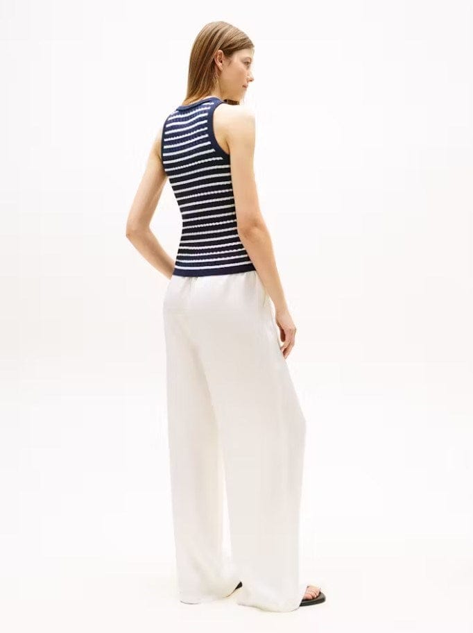 Load image into Gallery viewer, Tommy Hilfiger Womens Cable Knit Sleeveless Slim Jumper
