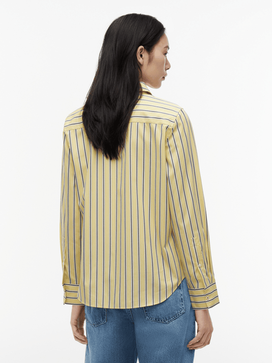 Tommy Hilfiger Womens Regular Fit Striped Poplin Shirt