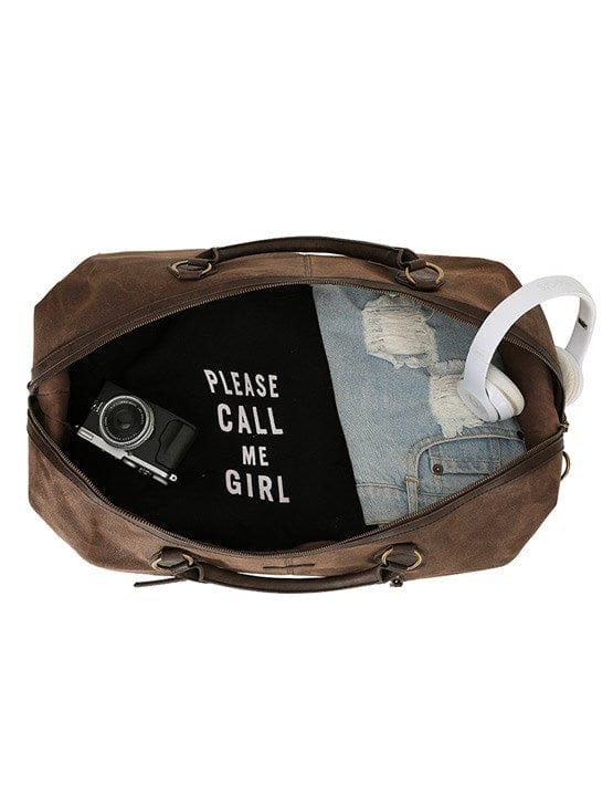 Load image into Gallery viewer, Tosca Waxed Canvas Duffle Bag
